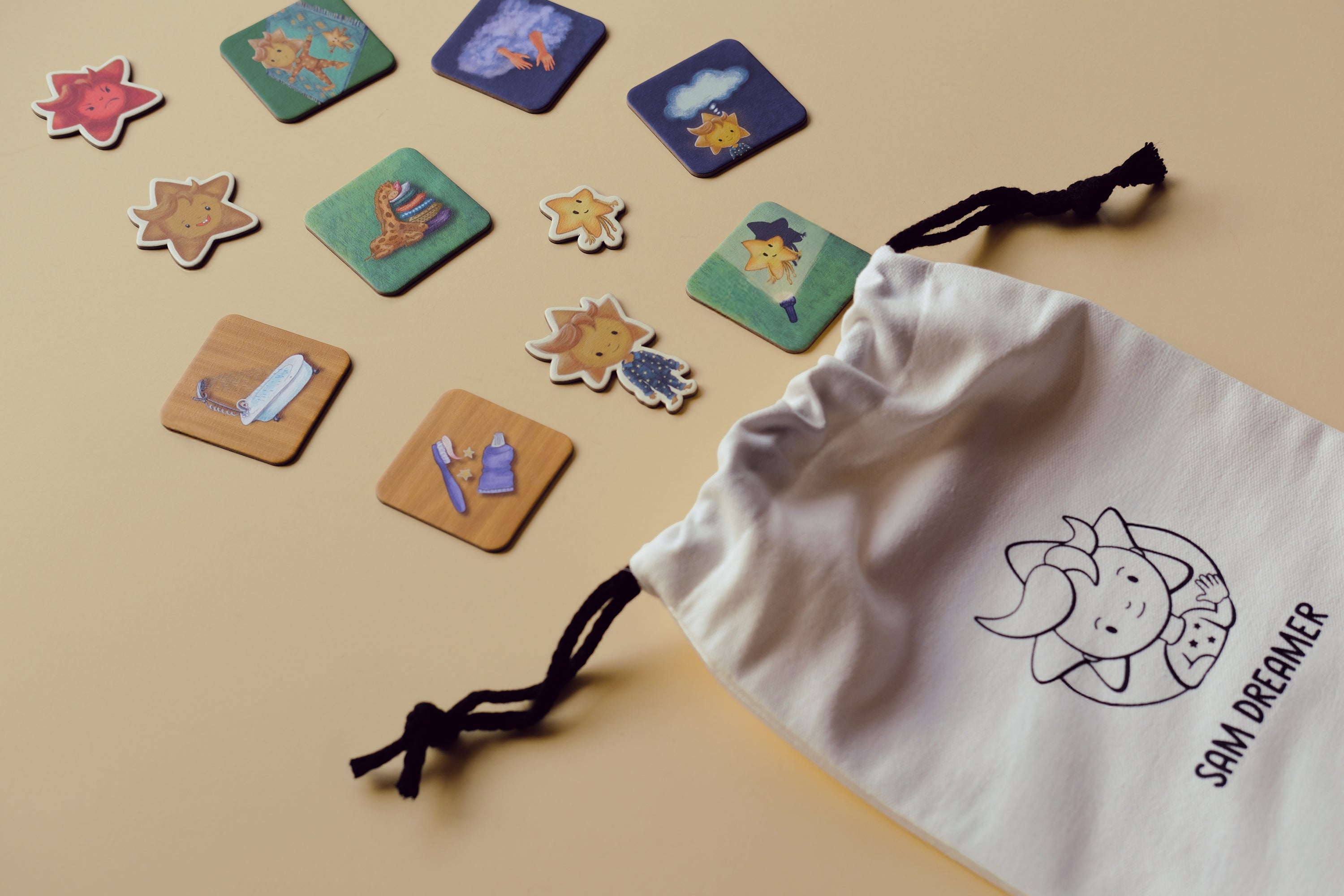 RU - Miega piedzīvojumu karte. Vakara spēle bērnam un pieaugušajam – īpašam laikam divatā.