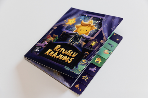 LV - Miega piedzīvojumu karte. Vakara spēle bērnam un pieaugušajam – īpašam laikam divatā