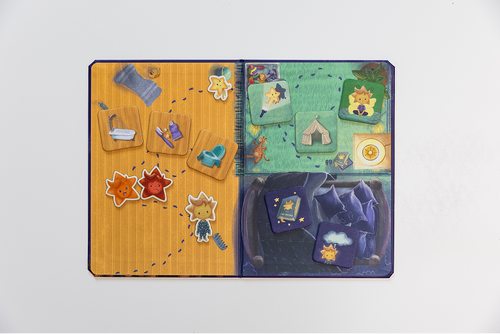 LV - Miega piedzīvojumu karte. Vakara spēle bērnam un pieaugušajam – īpašam laikam divatā